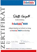 Zertifikat Maxi-Kursleitung Steffi Geipelt Zertifikat Maxi-Kursleitung Steffi Geipelt
